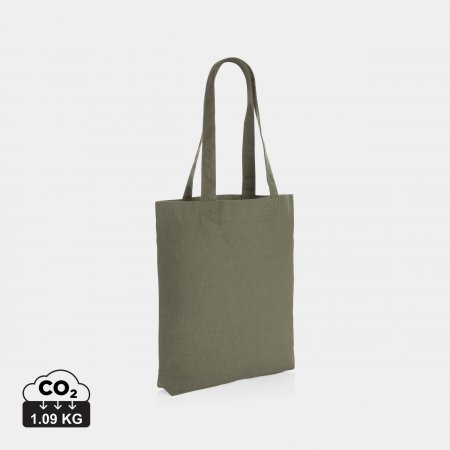 Recycled canvas tas 285gsm ongeverfd groen
