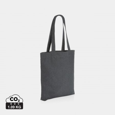 Recycled canvas tas 285gsm ongeverfd antrac