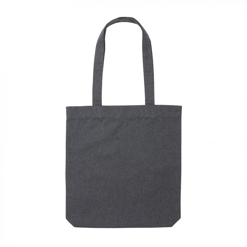 Recycled canvas tas 285gsm ongeverfd antrac