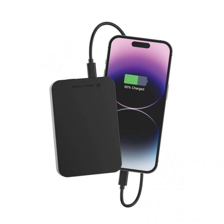 Compton RCS rplastic/alu 10.00 powerbank zwart