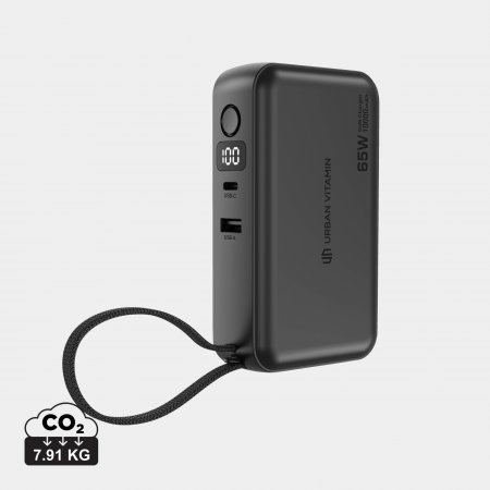 Urban Vitamin Eureka 65W Hybrid 10.000 mah powerbank/oplader