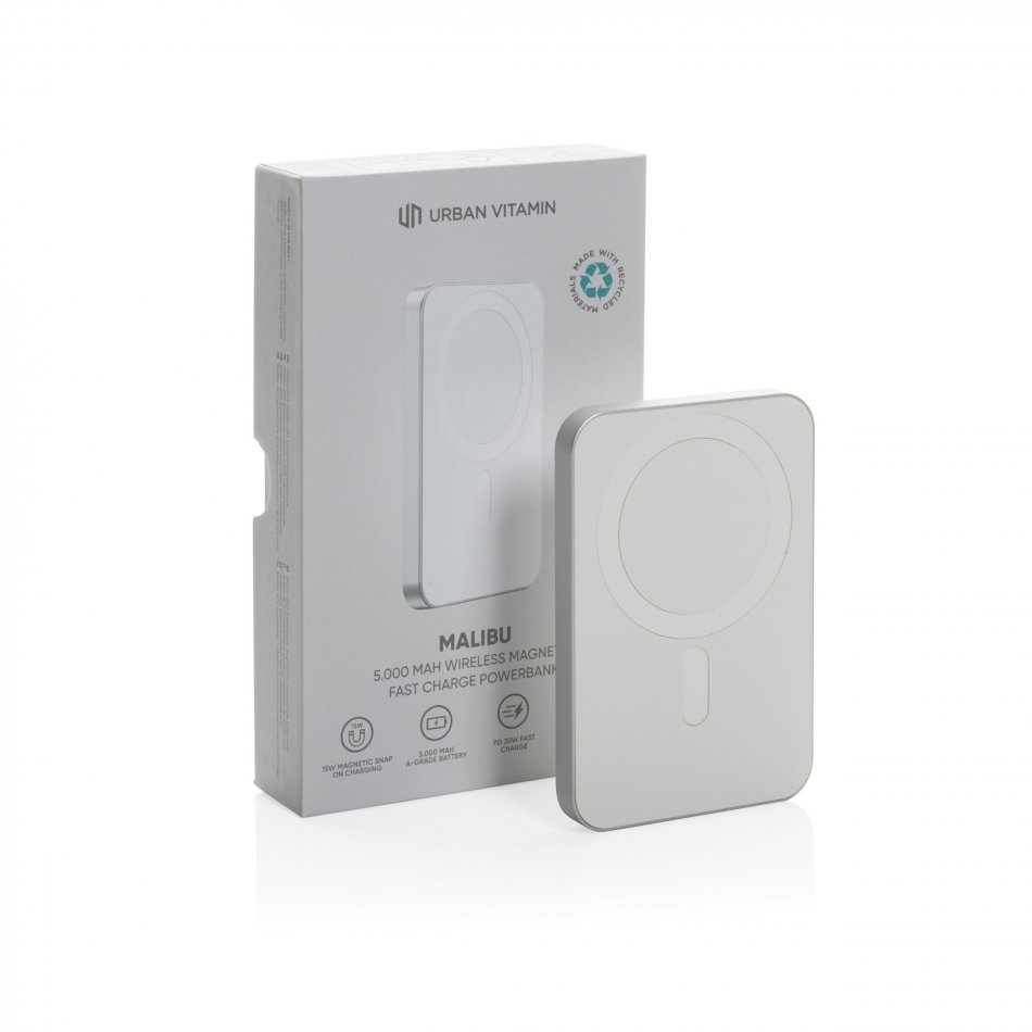 Urban Vitamin Malibu RCS aluminum 2 in 1 5000 mAh powerbank