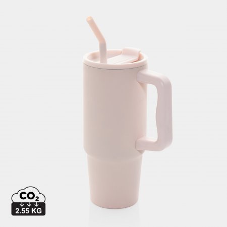 Embrace deluxe RCS recycled RVS drinkbeker 900ml roze