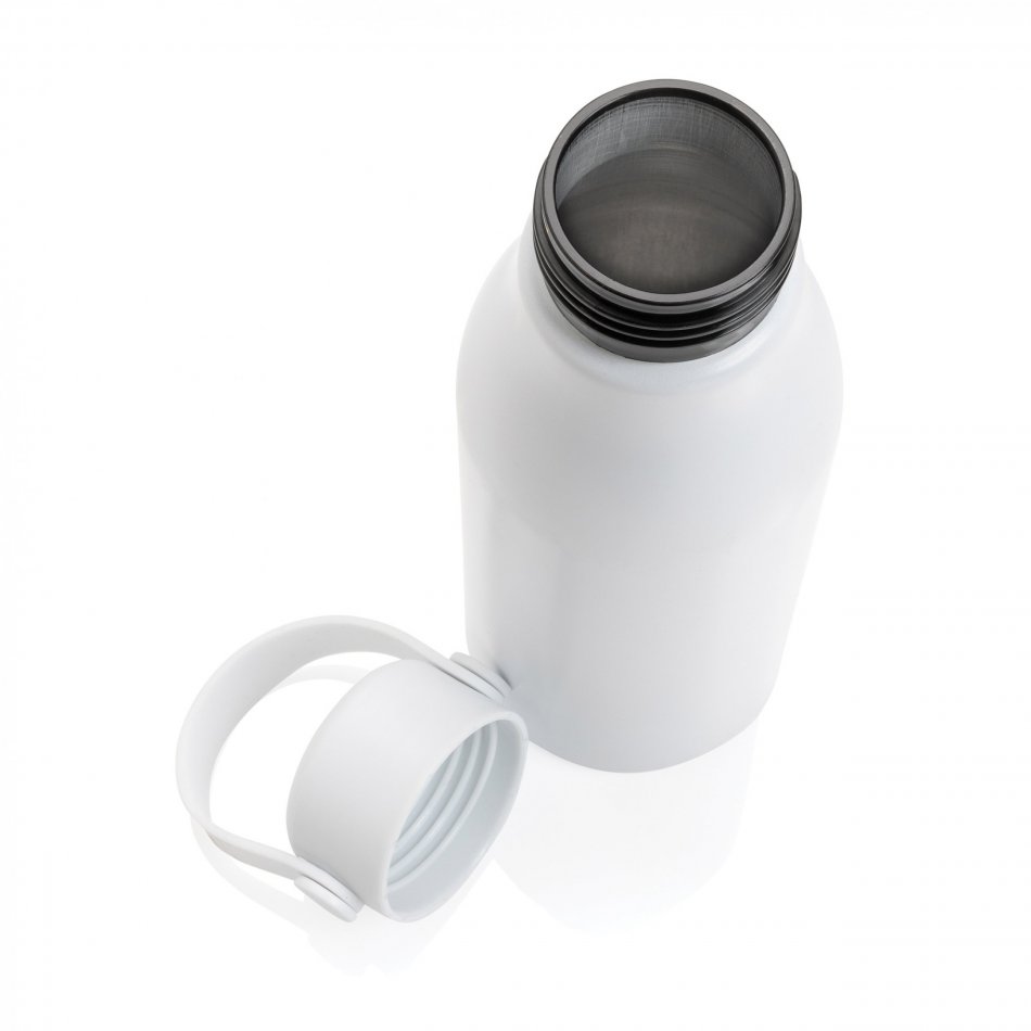 Pluto RCS gecert. recycled alu. waterfles 680ml wit