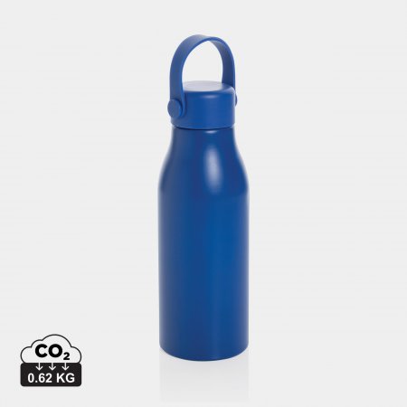 Pluto RCS gecert. recycled alu. waterfles 680ml royal blue