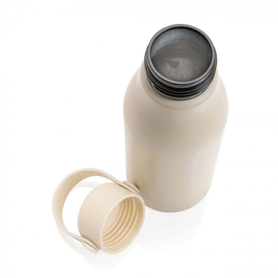 Pluto RCS gecert. recycled alu. waterfles 680ml beige