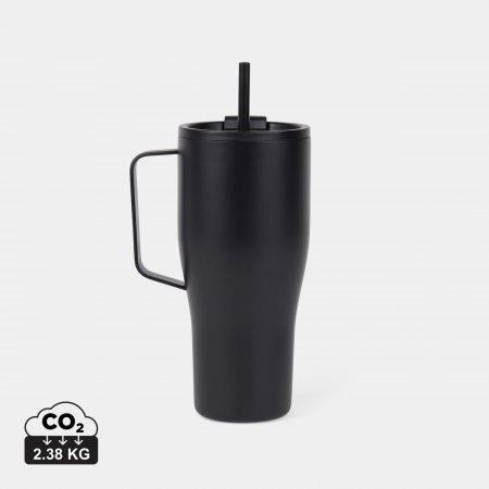 Eos voyager RCS recycled RVS 800 ML zwart, zwart