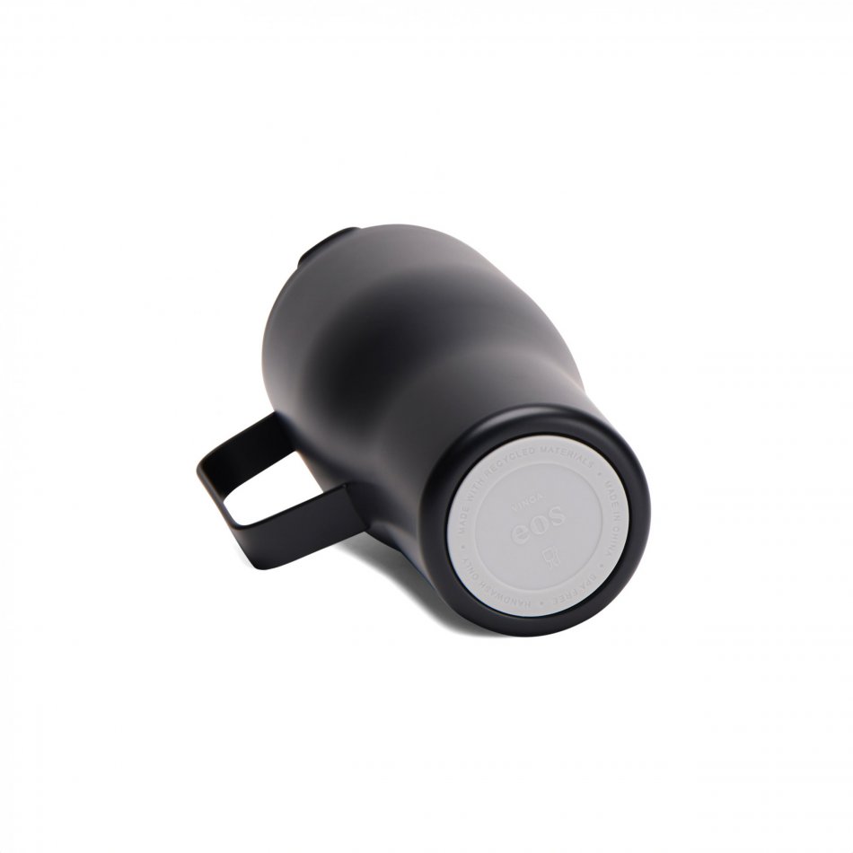 Eos voyager RCS recycled RVS 800 ML zwart, zwart