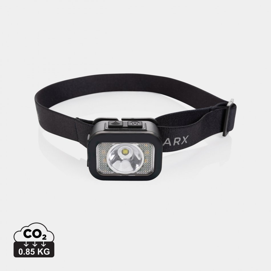 Gear X RCS replastic heavy duty opl. hoofdlamp zwart, grijs
