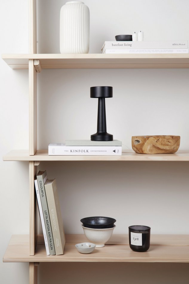 Maris RCS recycled ABS tafel lamp zwart
