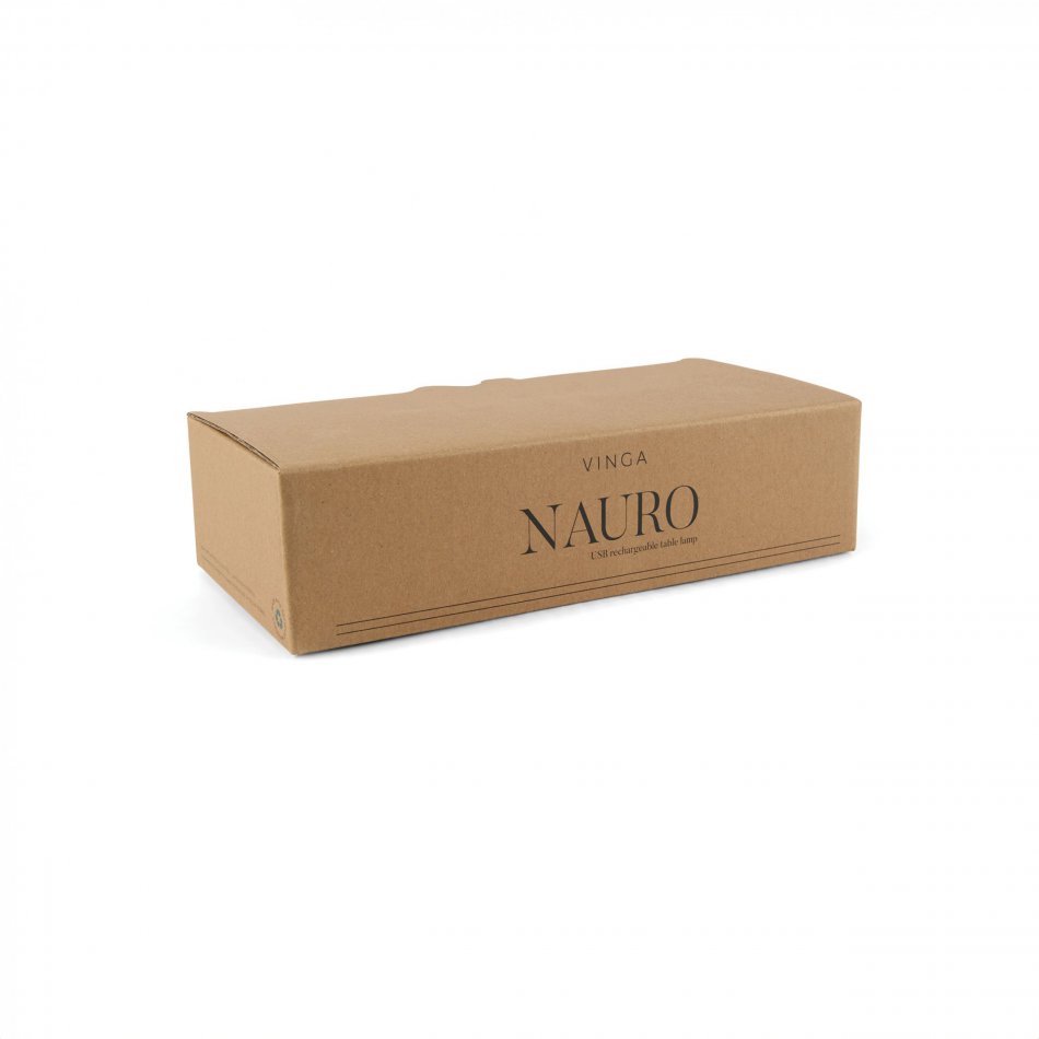 Nauro RCS recycled ABS tafel lamp goudkleurig