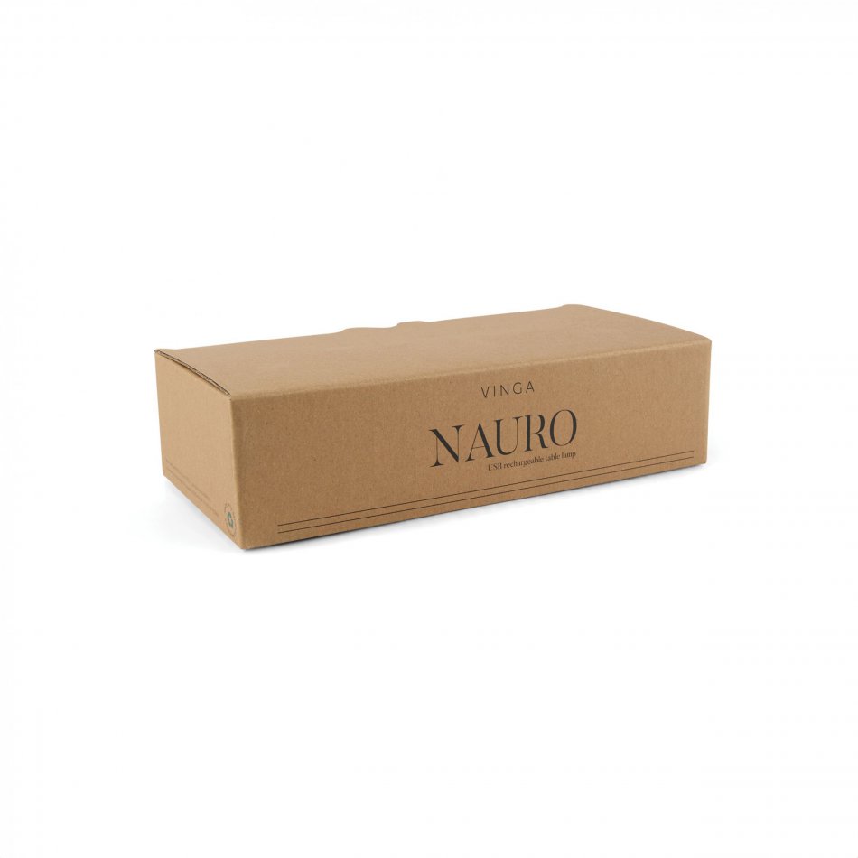 Nauro RCS recycled ABS tafel lamp antraciet