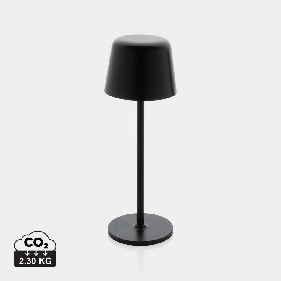 Zenic RCS gerecyclede plastic USB opl. tafellamp zwart