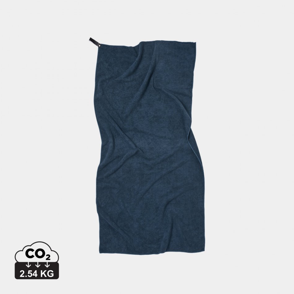 RPET Active Dry handdoek 140x70 blauw