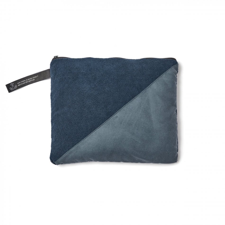 RPET Active Dry handdoek 140x70 blauw