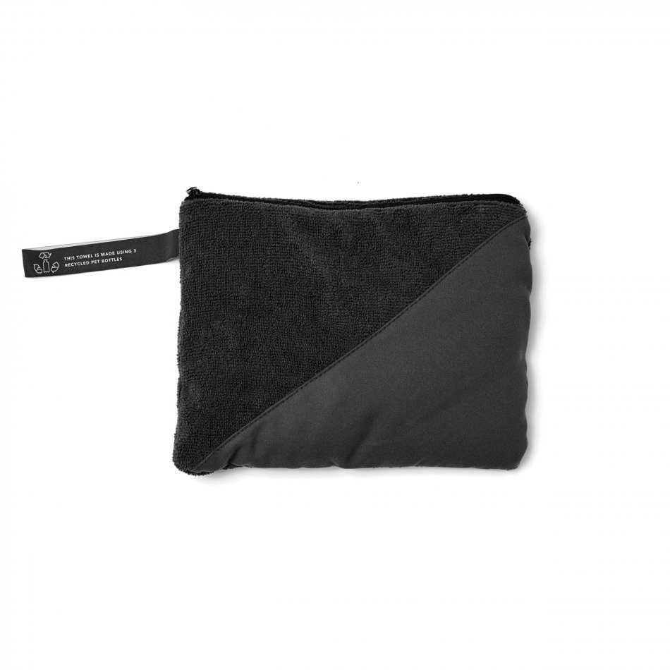 RPET Active Dry handdoek 40x80 zwart