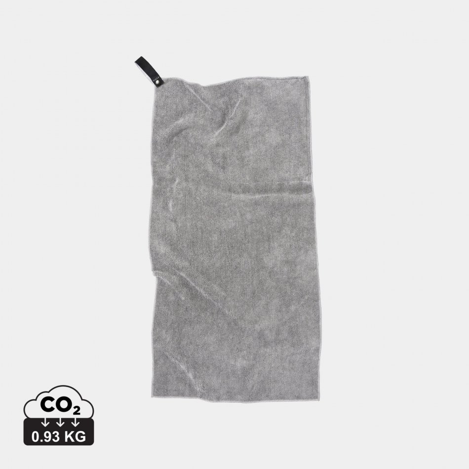 RPET Active Dry handdoek 40x80 grijs