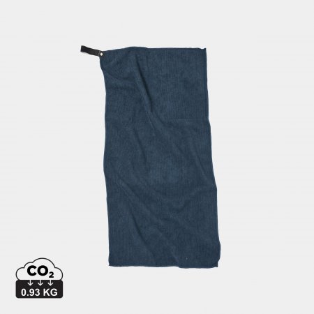 RPET Active Dry handdoek 40x80 blauw