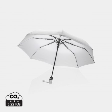 21" Impact ™ RPET 190T mini auto open paraplu wit