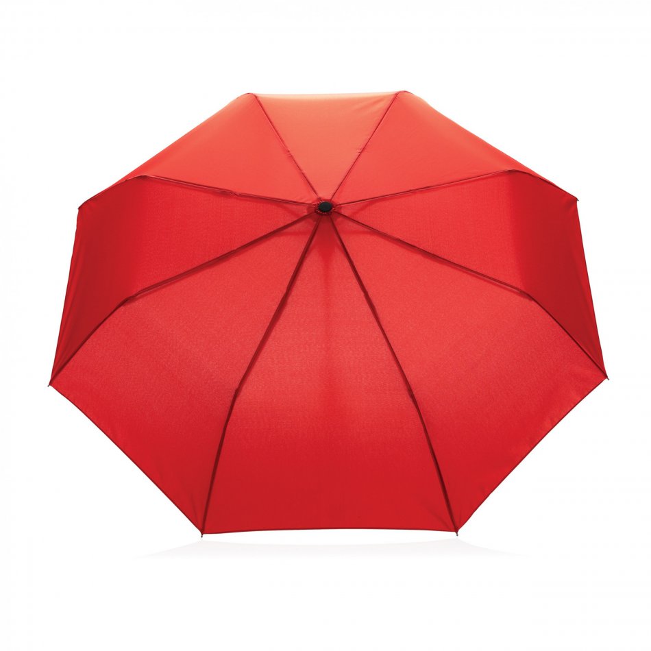 21" Impact ™ RPET 190T mini auto open paraplu rood