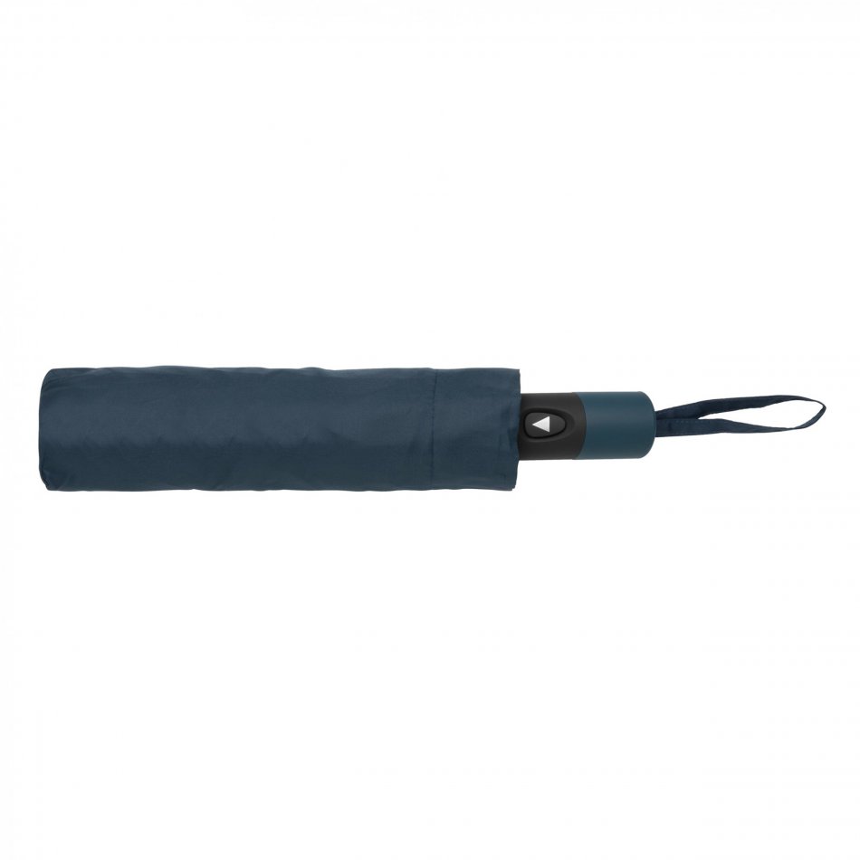 21" Impact ™ RPET 190T mini auto open paraplu donkerbl