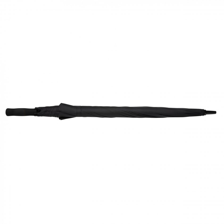 30" Impact ™ RPET 190T storm proof paraplu zwart