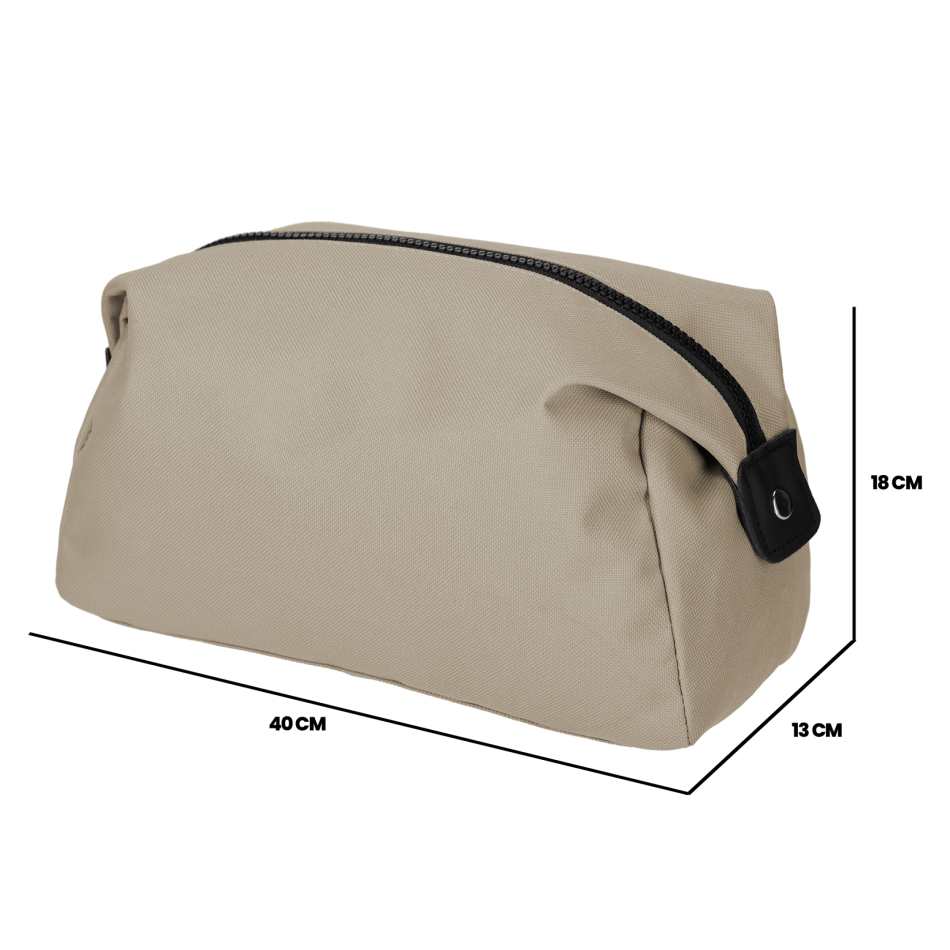 NORLÄNDER S.G. Toilettas RPET 2.0 Taupe