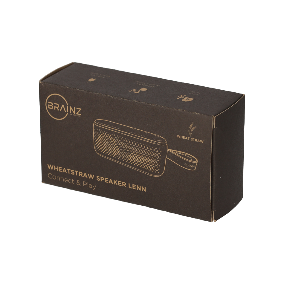 BRAINZ Speaker Lenn Wheatstraw Zwart