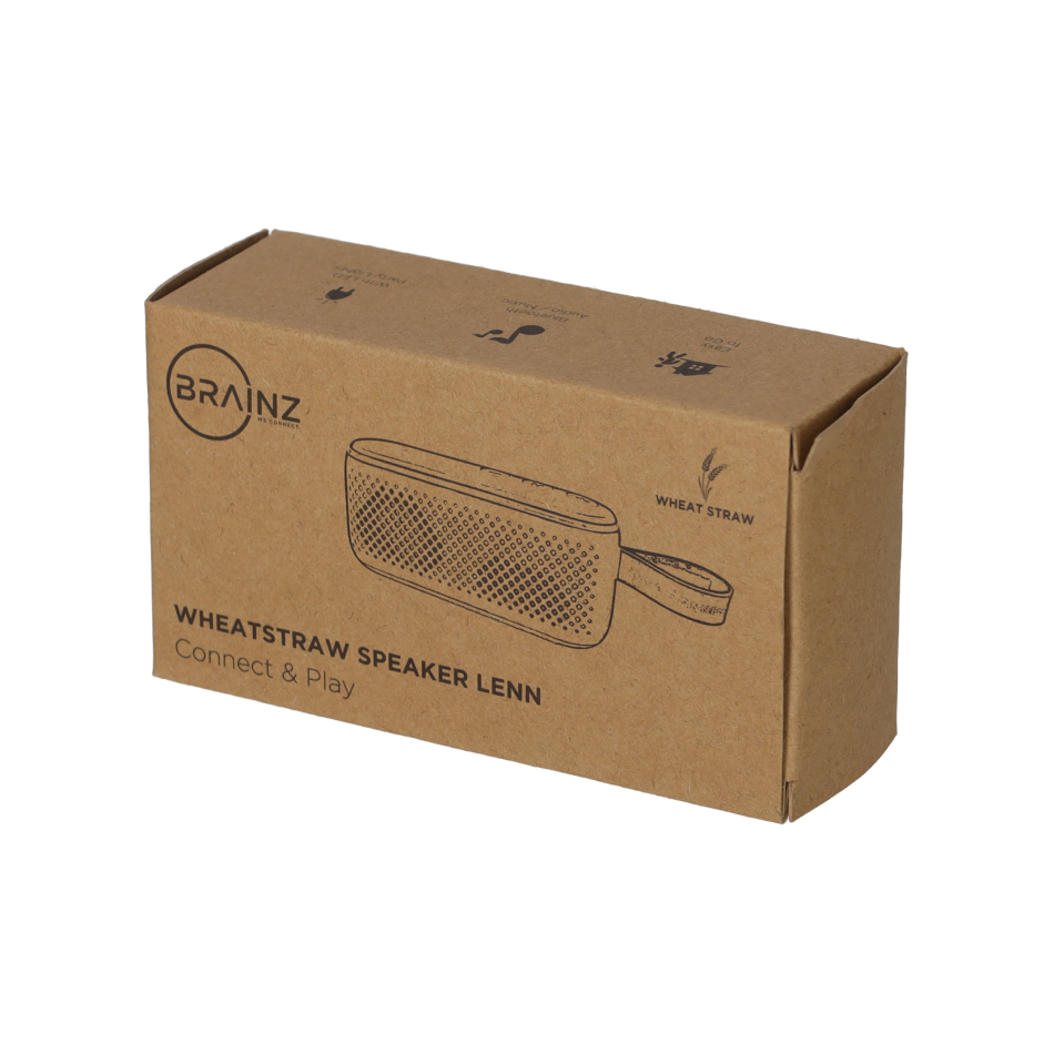 BRAINZ Speaker Lenn Wheatstraw Naturel