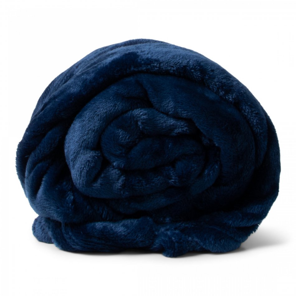 JENS Living Flanel Plaid RPET Blauw