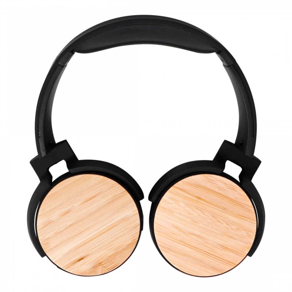 BRAINZ Bluetooth Hoofdtelefoon Bamboe