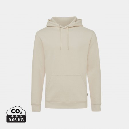 Torres gerec. katoen hoodie ongeverfd natural raw