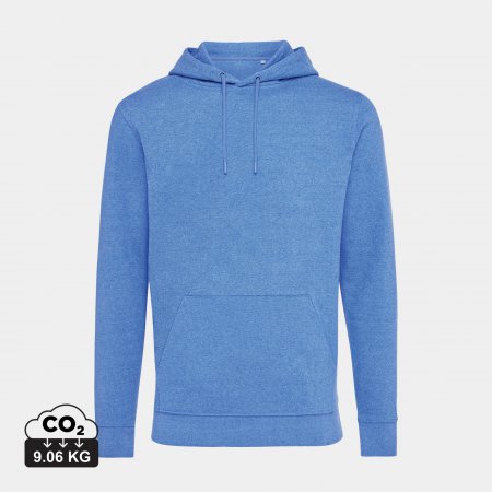 Torres gerec. katoen hoodie ongeverfd heather blue