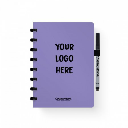 Original A5 Petunia Purple - gelinieerde bladen